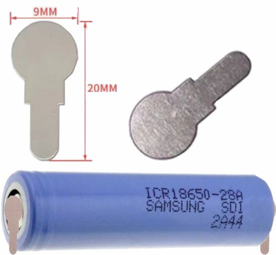 Contacto de Nickel 20x9mm